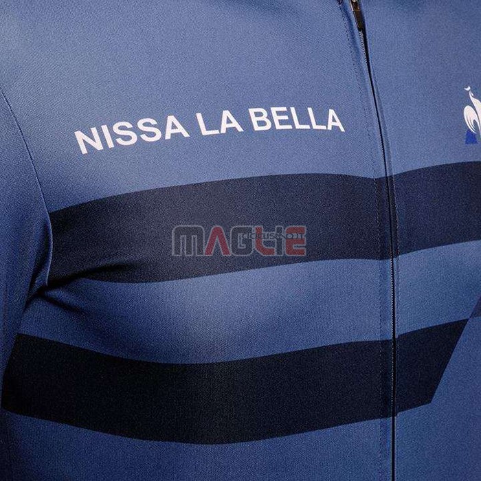 Maglia Tour de France Manica Corta 2020 Spento Blu